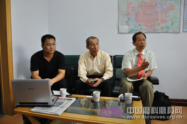 南通住友拜訪涂附磨具協會