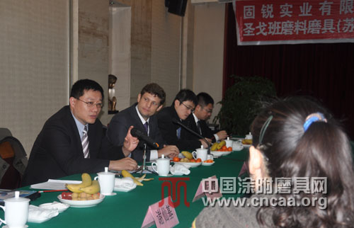 訪圣戈班磨料磨具亞太區(qū)副總裁畢澤楷先生