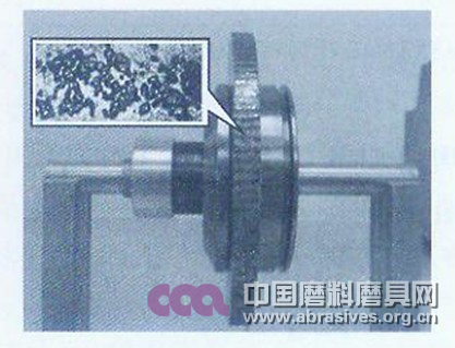 細(xì)粒度釬焊金剛石砂輪實(shí)物照