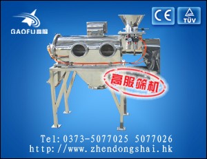 供應(yīng)廠家直銷專利產(chǎn)品 白剛玉微粉磨料專用臥式氣流篩 剛玉 磨料 1臺起訂