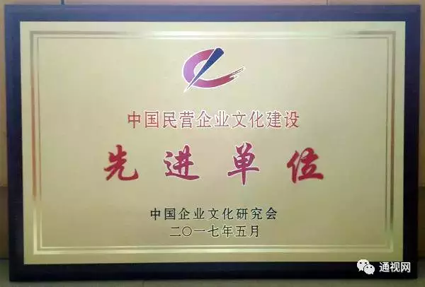 玉立砂帶集團榮獲全國民營企業文化建設先進單位