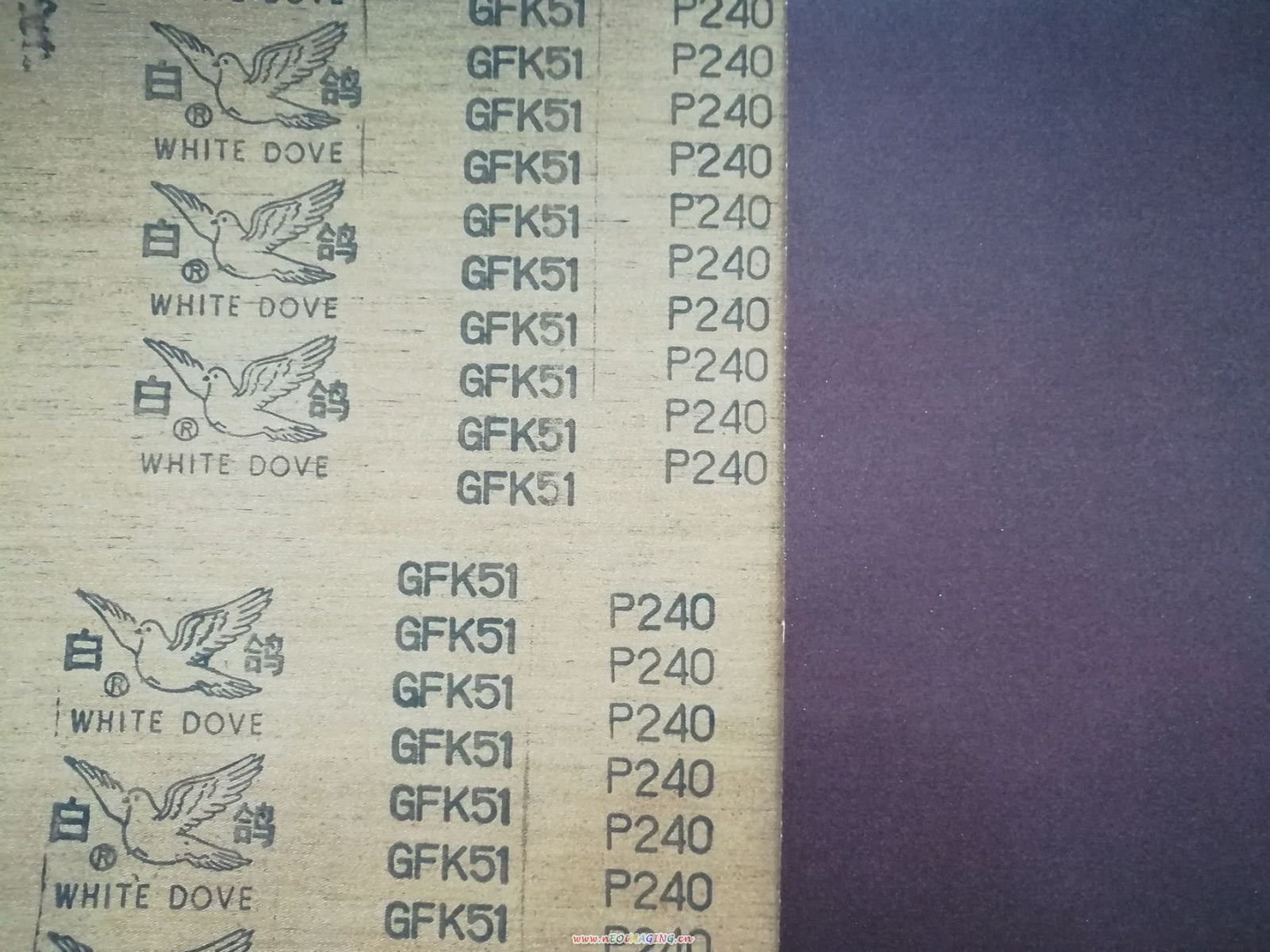 低價(jià)處理正宗白鴿GFK51砂布卷 白鴿 GFK51 砂布卷 1.12*100m 起訂量不限