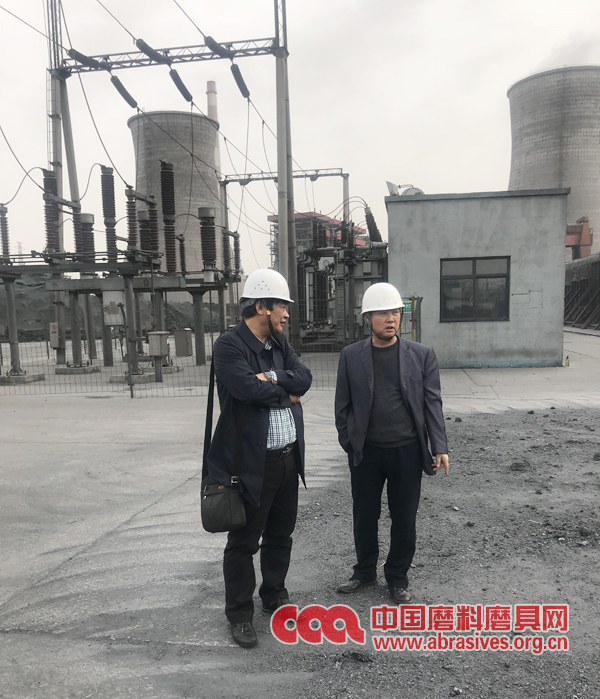 中國磨料磨具專家委員會主任委員趙新力一行調研寧夏、甘肅地區碳化硅企業