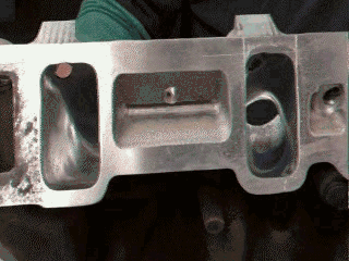 這個汽車進氣岐管打磨拋光技術，神奇！