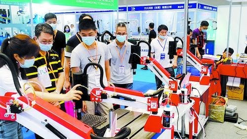 2021第十屆江門先進(jìn)制造業(yè)博覽會開幕