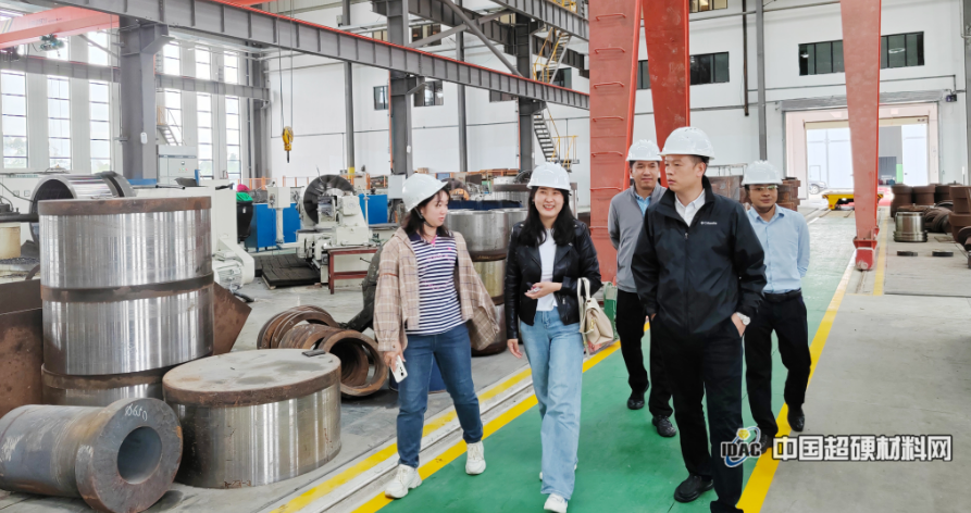 中國超硬材料網一行走訪桂林超硬材料行業企業