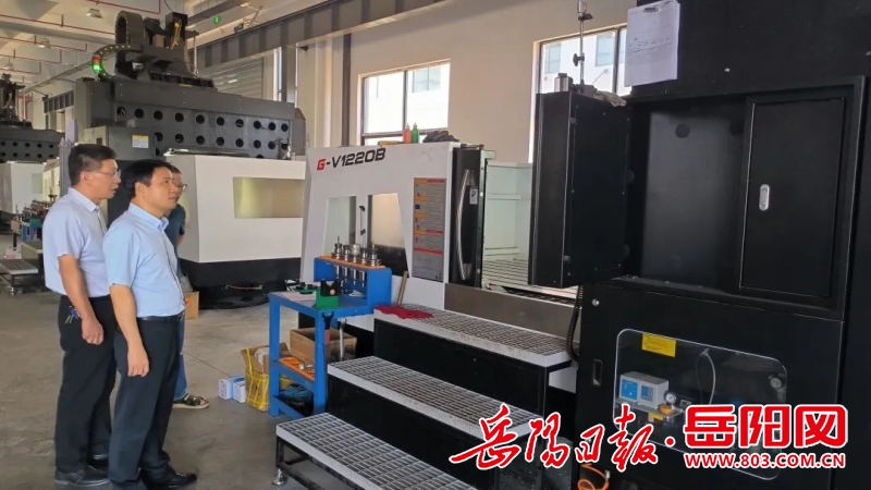 城陵磯新港區：錢丹青率隊調研園區“數字企業”和外資企業