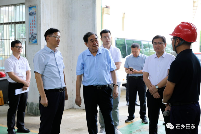 濟南圣泉集團到田東縣開展投資考察活動