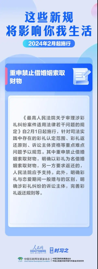 學法時習之｜2月起，這些新規將影響你我生活