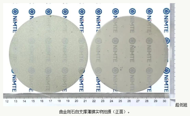 金剛石散熱薄膜，“硬撐”不“屈曲”